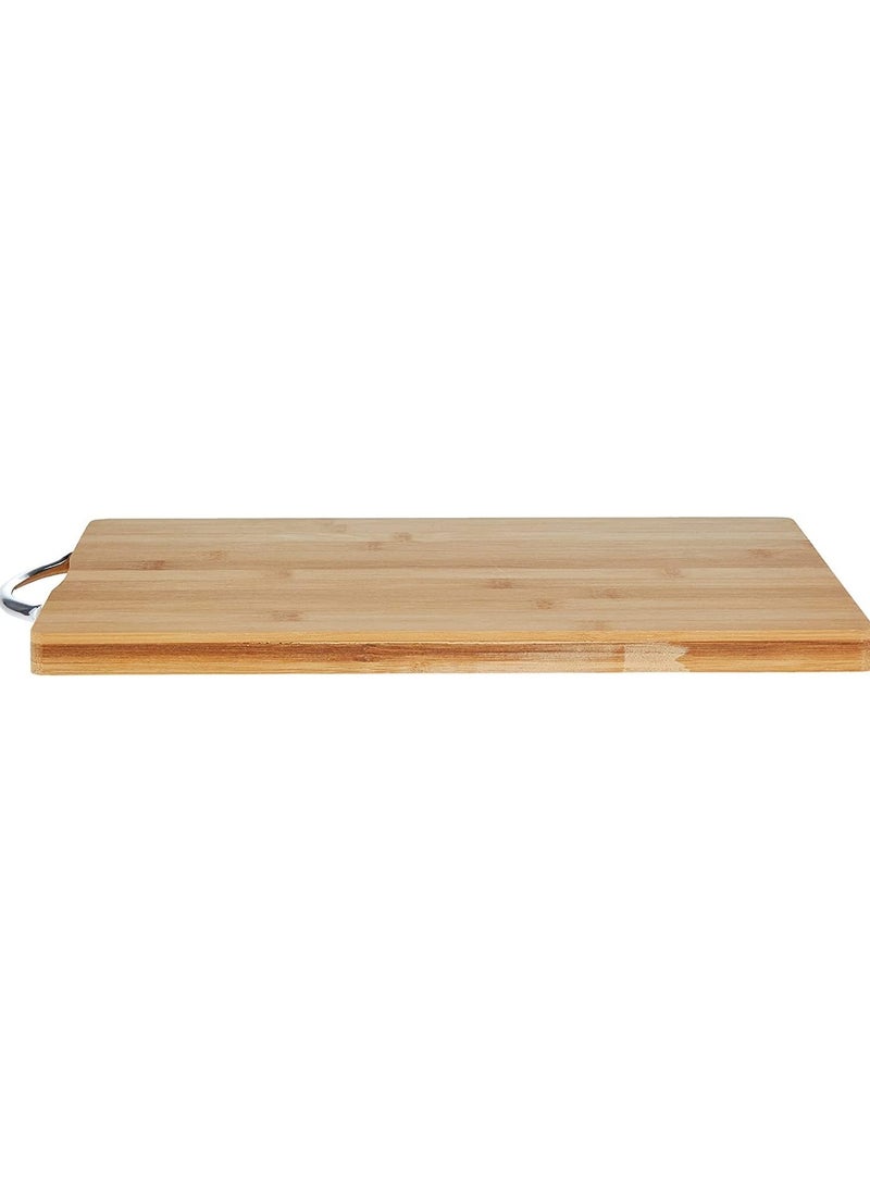 HIAS - "Extra Large Bamboo Cutting Board for Kitchen – Heavy Duty Chopping Board with Deep Juice Groove, Easy-Grip Handle, and Durable Natural Bamboo Design – Ideal for Home, Everyday Use, and Meal Prep" - Image 1