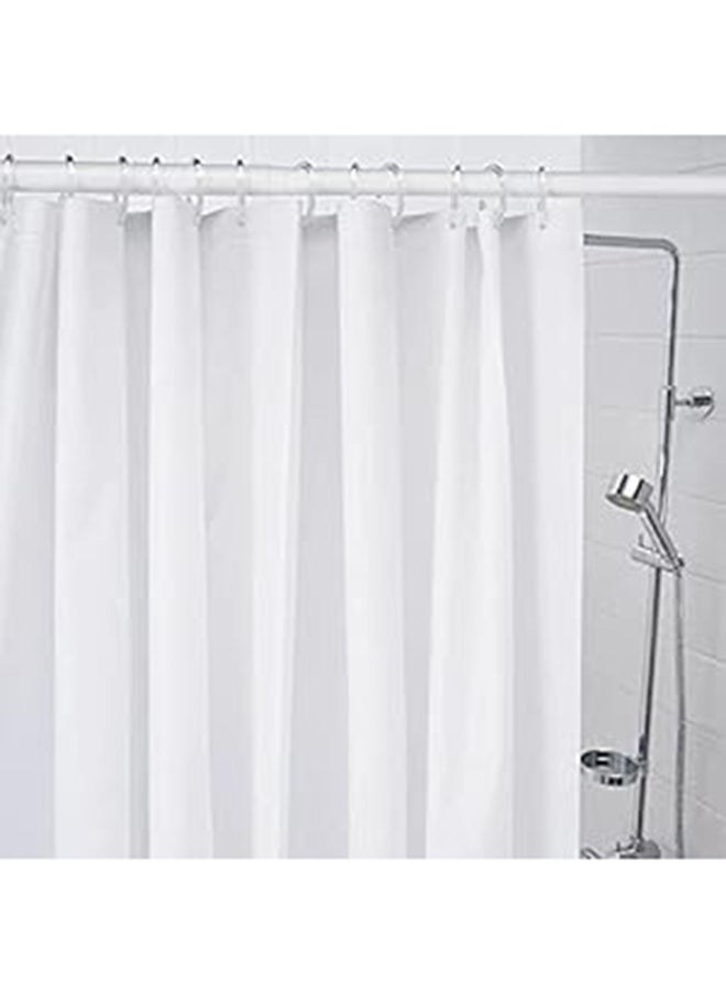 Ikea Ikea bjarsen shower curtain white 71x79 604.437.02 