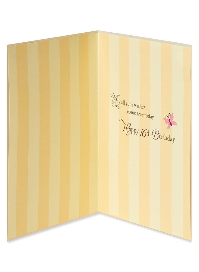 Papyrus Sweet 16 Birthday Card (Wishes Come True) - Image 2