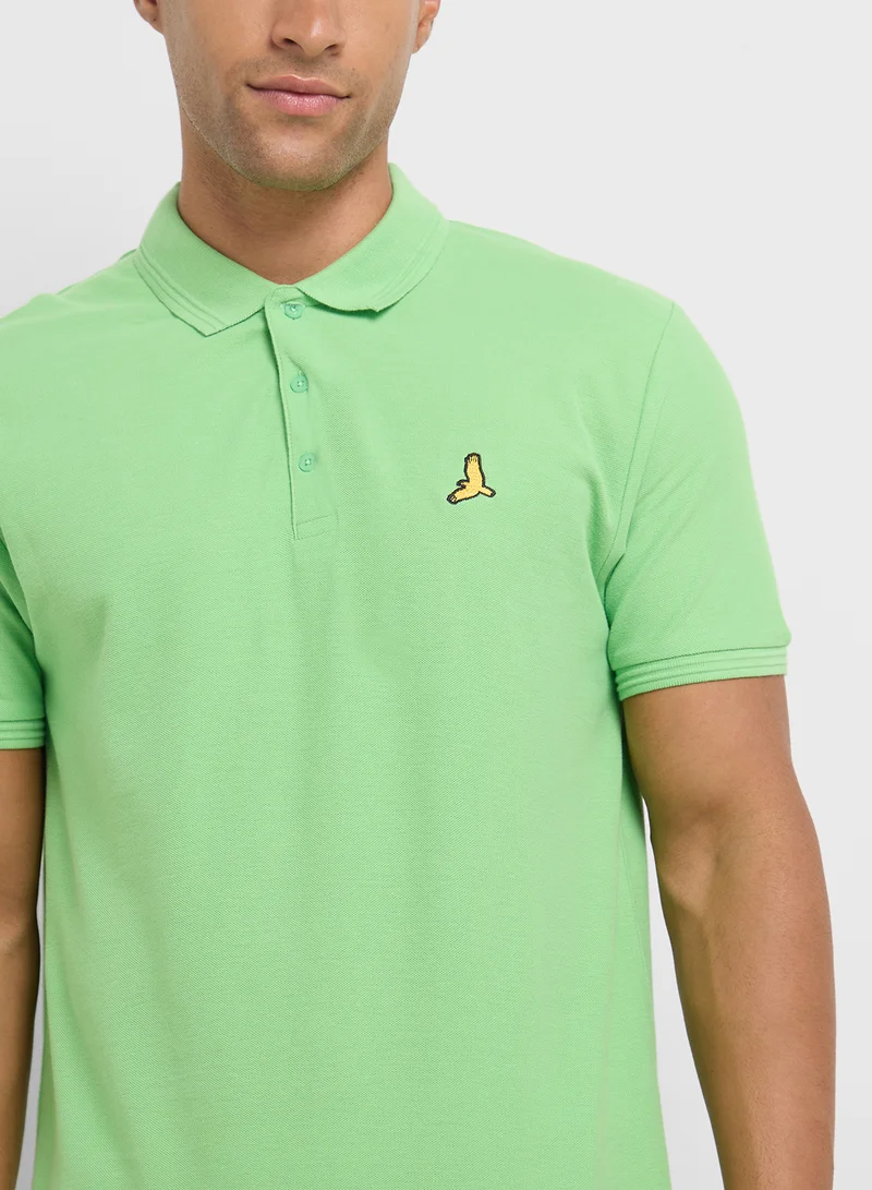 BRAVE SOUL Basic Polo Shirt