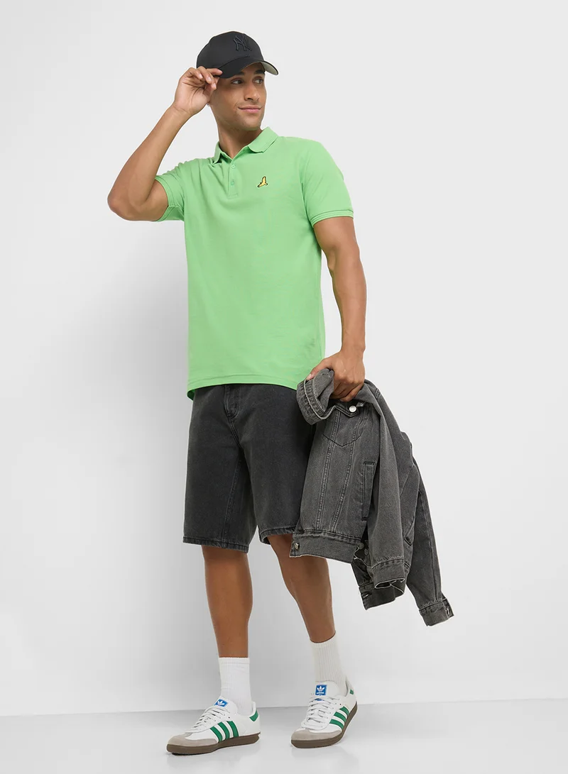 BRAVE SOUL Basic Polo Shirt