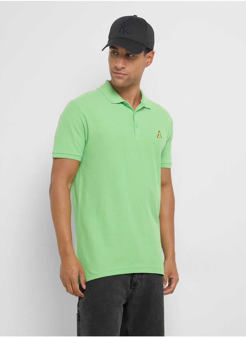 BRAVE SOUL Basic Polo Shirt  - Image 1