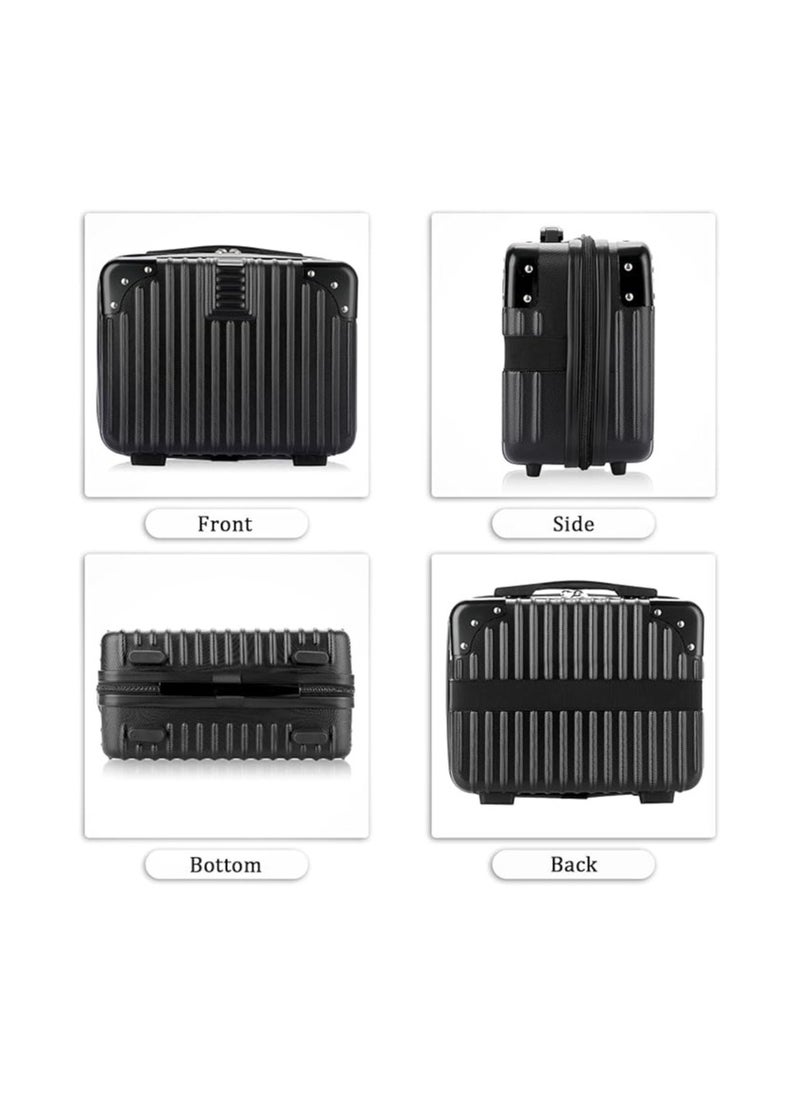 globalstar Globalstar Portable Hard Shell Cosmetic Travel Case - ABS Mini Makeup Suitcase  - Image 5