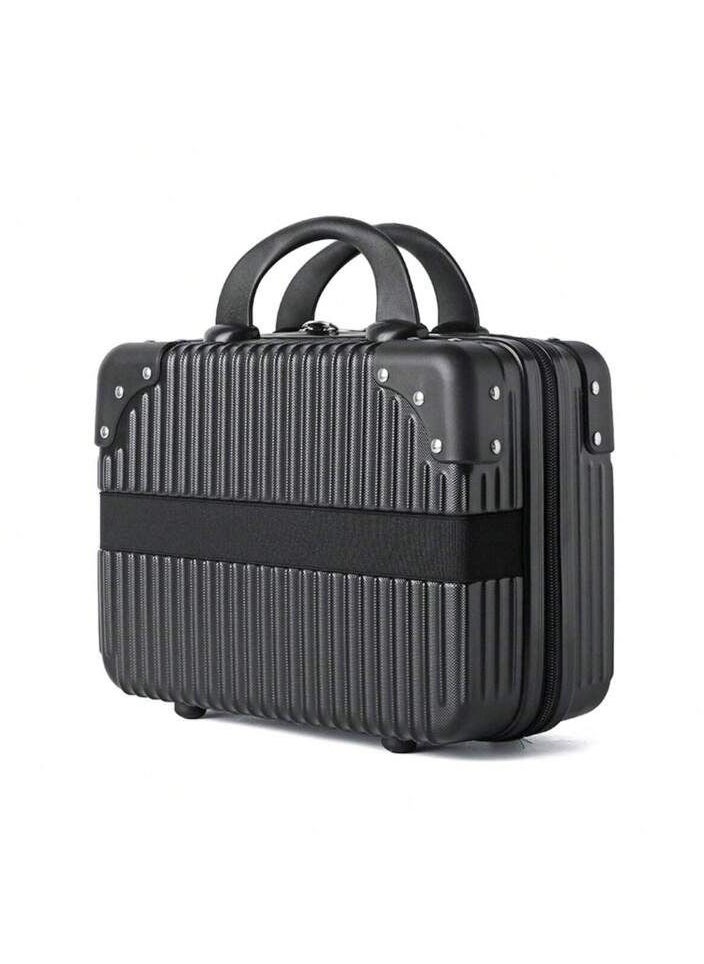 globalstar Globalstar Portable Hard Shell Cosmetic Travel Case - ABS Mini Makeup Suitcase  - Image 1