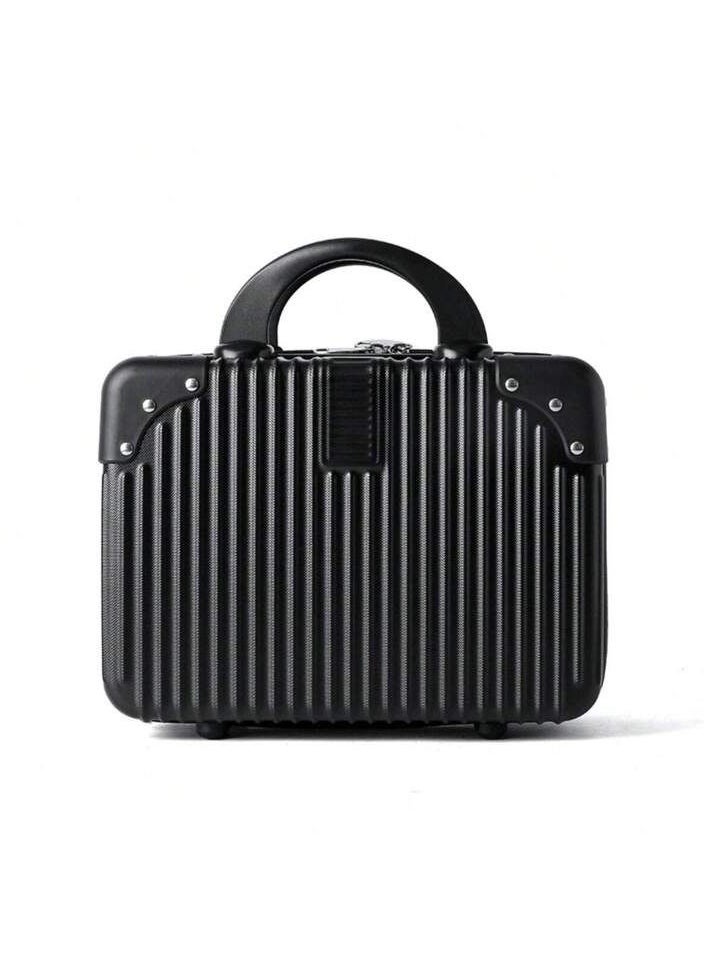 globalstar Globalstar Portable Hard Shell Cosmetic Travel Case - ABS Mini Makeup Suitcase  - Image 2