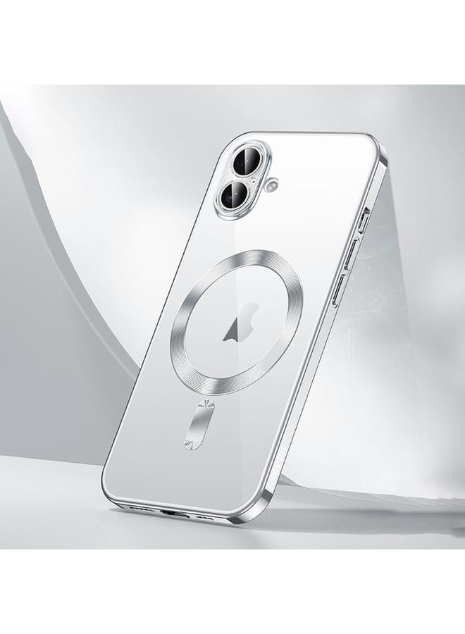 SULADA Case For iPhone 16 Plus MagSafe Plating TPU Shockproof Phone Soft Case - Image 1