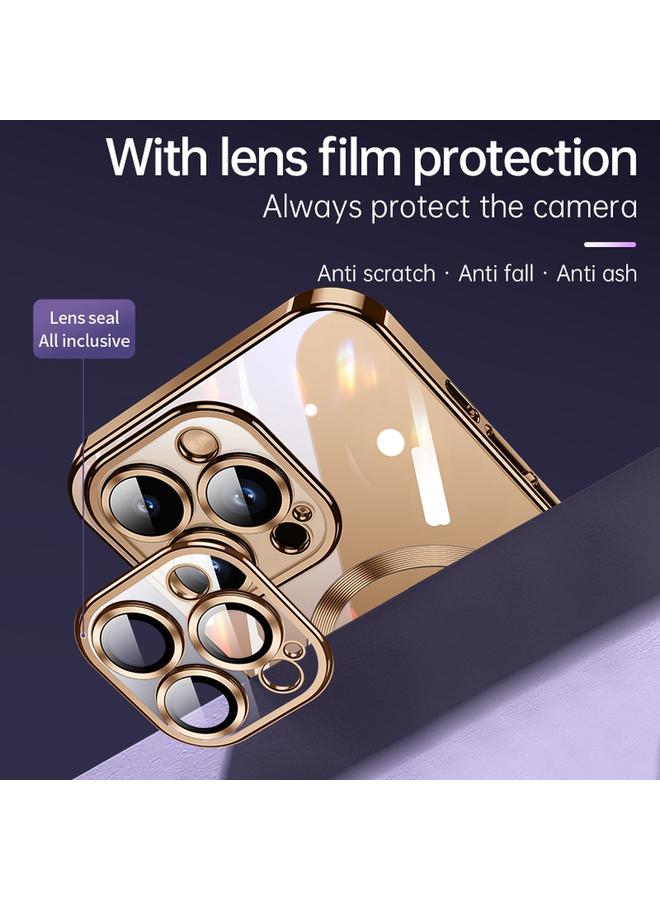 SULADA Case For iPhone 16 Plus MagSafe Plating TPU Shockproof Phone Soft Case - Image 5