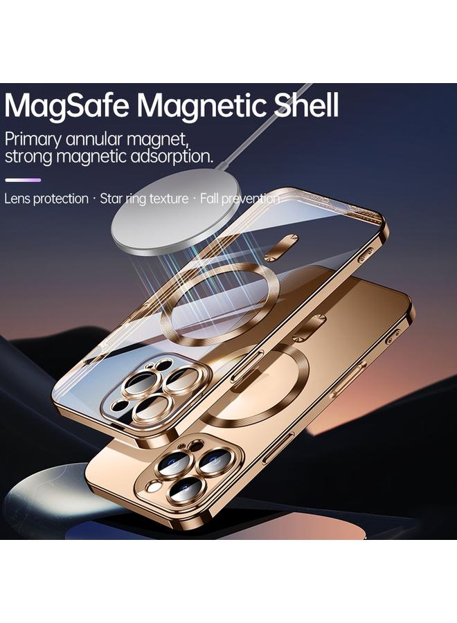 SULADA Case For iPhone 16 Plus MagSafe Plating TPU Shockproof Phone Soft Case - Image 2