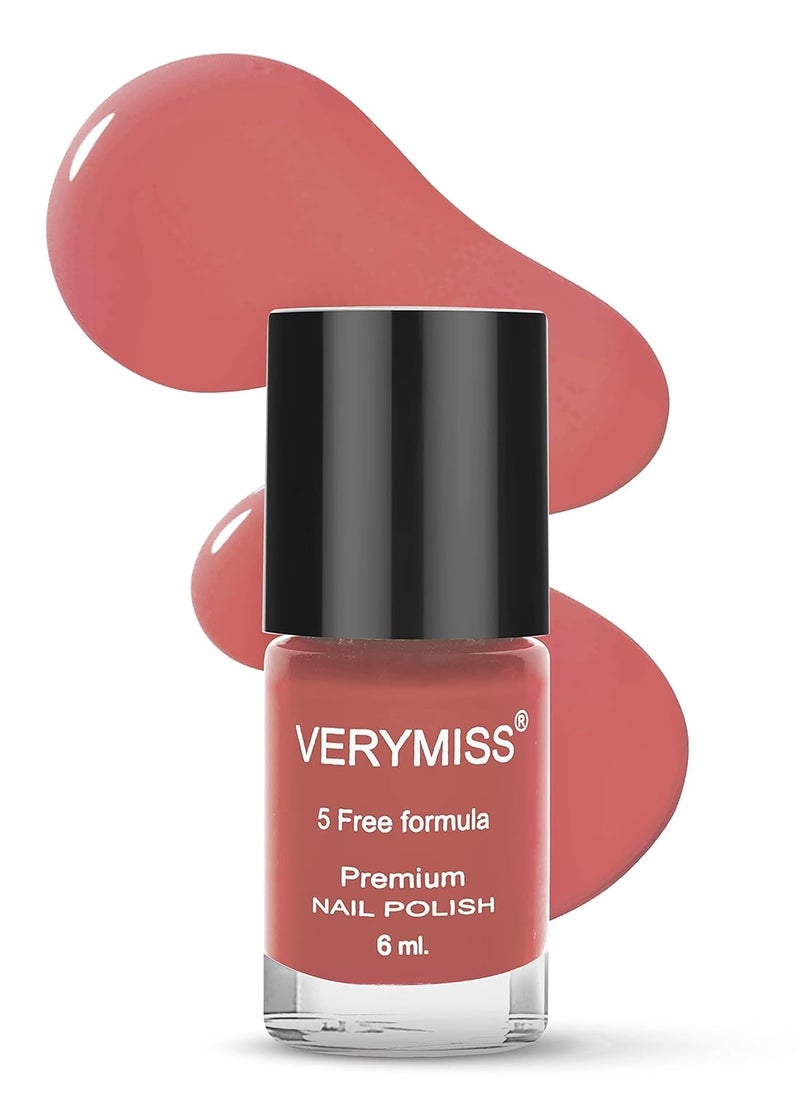 VERYMISS Verymiss Premium Non UV Gel Nail Polish 6 ml 235 Peach Rose  - Image 1