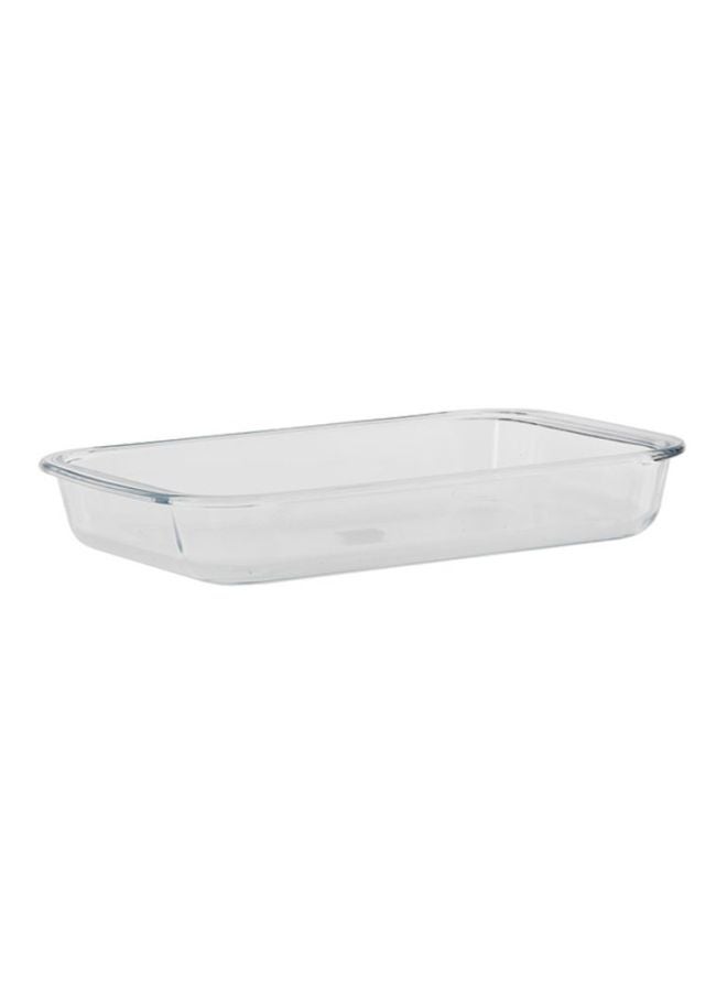 Royalford Rectangular Baking Dish Clear 39x24x6cm - Image 2