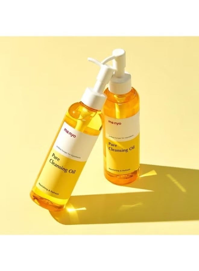 MA:NYO Pure Cleansing Oil Korean Facial Cleanser, Blackhead Melting, Daily Makeup Removal with Argan Oil, for Women Korean Skin care 6.7 fl oz (1 Pack) - Image 4