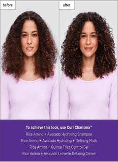 Briogeo Curl Charisma™Rice Amino + Avocado Hydrating Shampoo (236 ml)  - Image 3