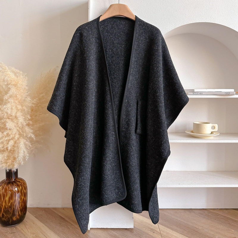 Beige Water Resistant Travel Scarf Lightweight Thermal Shawl Wrap For All Season - Image 5