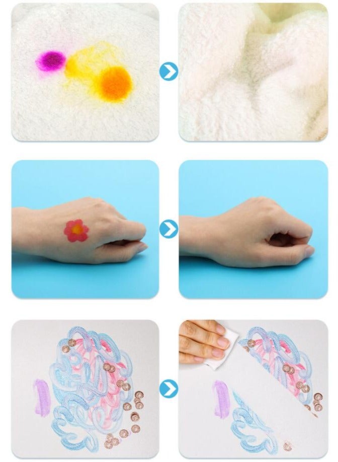 MIXDE Dot Markers Kit, 8 Colors Paint Marker (40 Ml, 1.41 Oz.) With A Blank 30 Pages Marker Pad, Water-Based Non-Toxic Bingo Daubers For Kids Children (3 Ages +), Dot Art Markers - Image 5