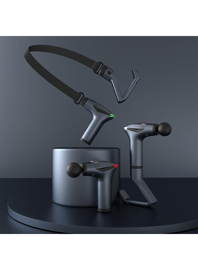 BlueFire Separable Vibrating Massage Gun | Deep Tissue Percussion Massager for Neck, Shoulder, Back & Full Body Pain Relief | 12 Speed Levels, Portable Detachable Handle, Long-Lasting 1500mAh Battery for Men & Women | Professional Muscle Recovery & Relaxation Tool - Image 1