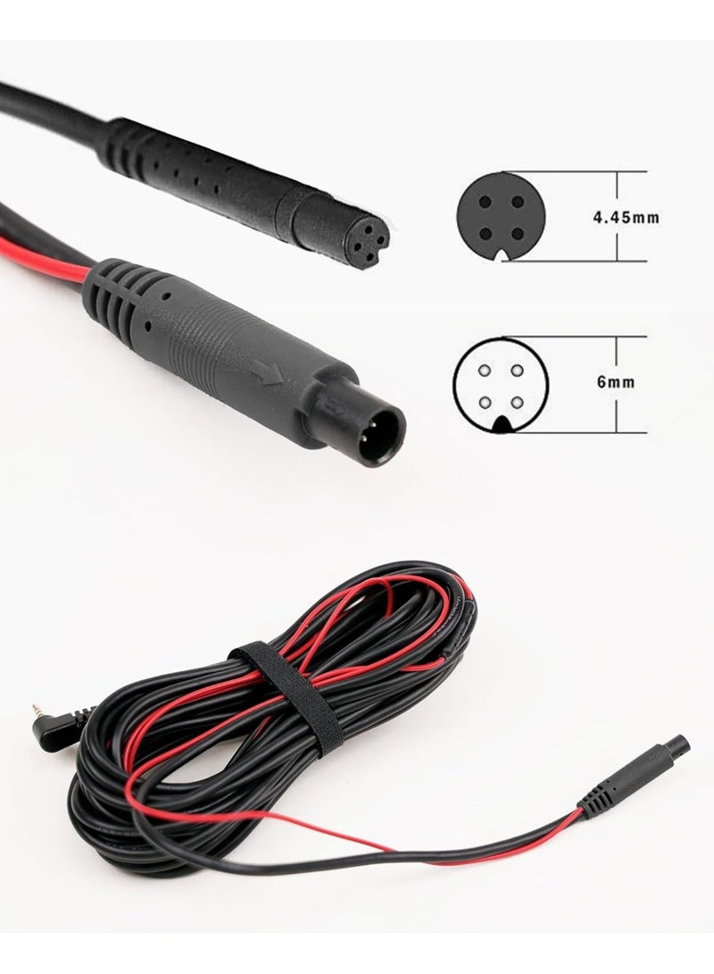 WOLFBOX 50Feet Rear Camera Longer Replacement Cable for i17 / i07 / G840S /G840H / G930 / G850 / G900 / G850PRO Mirror Dash Cam - Image 2