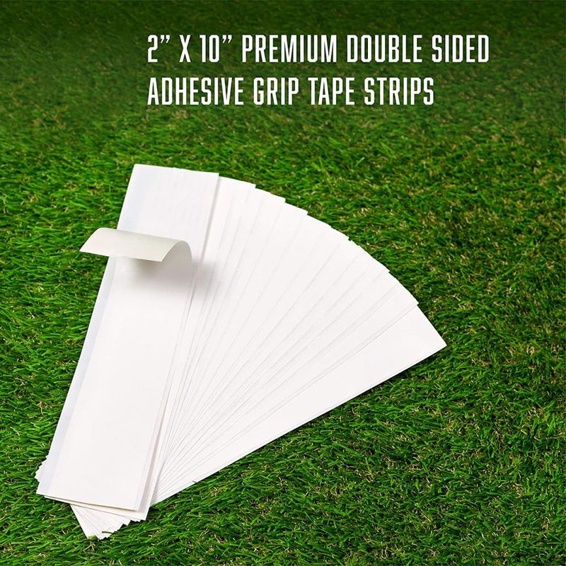 Wedge Guys Professional Golf Grip Tape 2" x 10" Solvent Activated Double Sided Adhesive Strips for Regripping Clubs Wood Hybrid Iron Wedge Putter, Easy to Peel & Pre-Cut Grip Tape for Golf Clubs - Image 2