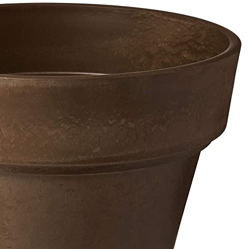 PSW Pot Collection PSW Arcadia Garden Products OT41C Traditional Pot, 16 by 13.5-Inch, Chocolate - Image 3