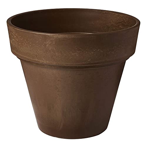 PSW Pot Collection PSW Arcadia Garden Products OT41C Traditional Pot, 16 by 13.5-Inch, Chocolate - Image 2