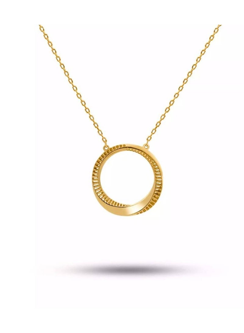 Ruby Art Gold 18K Pure Gold Necklace for women Pich Nova gold necklace   - 3.86  Gram - Image 1