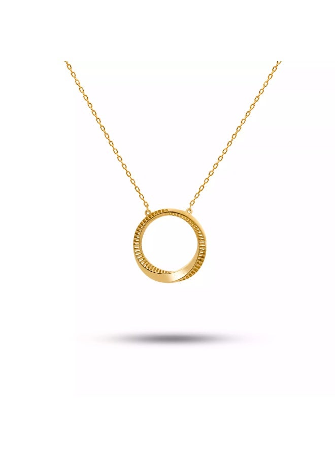 Ruby Art Gold 18K Pure Gold Necklace for women Pich Nova gold necklace   - 3.86  Gram - Image 2