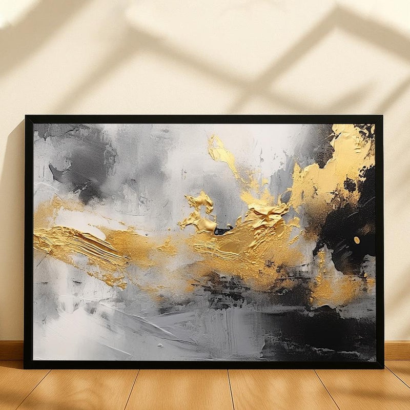 Marktna Canvas painting with a fine art design and a hollow frame, measuring (90×60), one piece - Image 2
