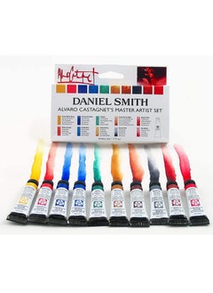 Daniel Smith DANIEL SMITH 285610016 Alvaro Castagnet Master Artist Watercolor Set (10 Pack), 5ml  - Image 2