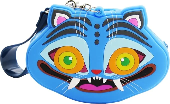 K-Pop Demon Hunters:  Derpy Tiger Purse Keychain