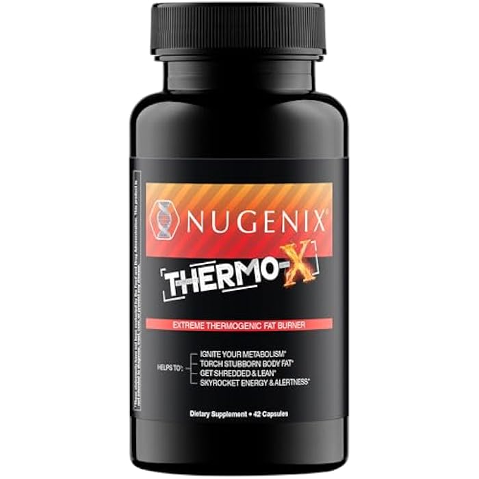 Nugenix Thermo-X: Thermogenic Fat Burner Supplement for Men, Extreme Metabolic Accelerator, 42 Count - Image 1