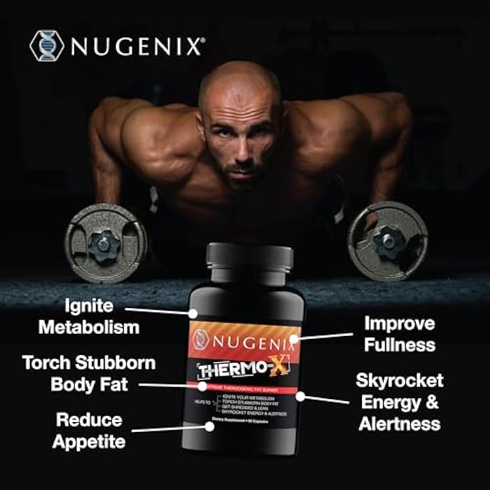 Nugenix Thermo-X: Thermogenic Fat Burner Supplement for Men, Extreme Metabolic Accelerator, 42 Count - Image 3