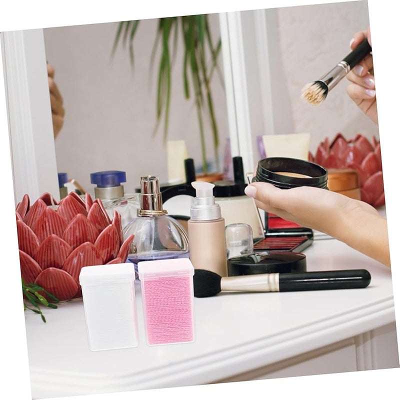 400 قطعة مناديل غراء لاصق للرموش بألوان متنوعة للاستخدام في الصالون والمنزل، ناعمة ولا تترك بقايا - Image 4