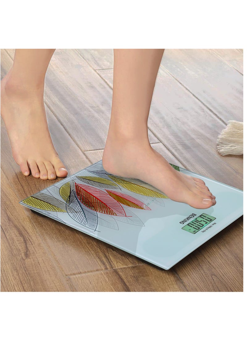 BENKING Digital Display Food Scale Weighs Up To 180 Kg LCD Display With Armoured Glass Rechargeable Battery - Image 2