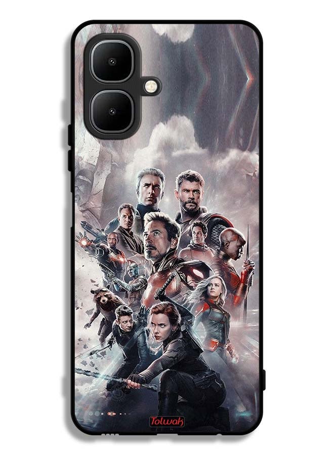 Tolwak Infinix Smart 10 Protective Case Cover Avengers