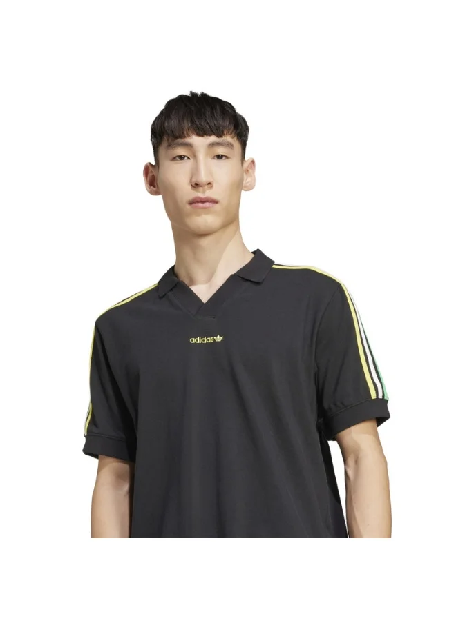 adidas أديداس بولو أسود رجالي أوريجينالز