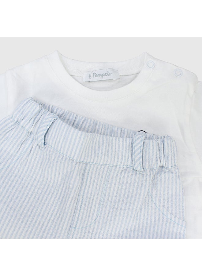 Pompelo - Airplane 2-Piece Outfit Set - Image 1