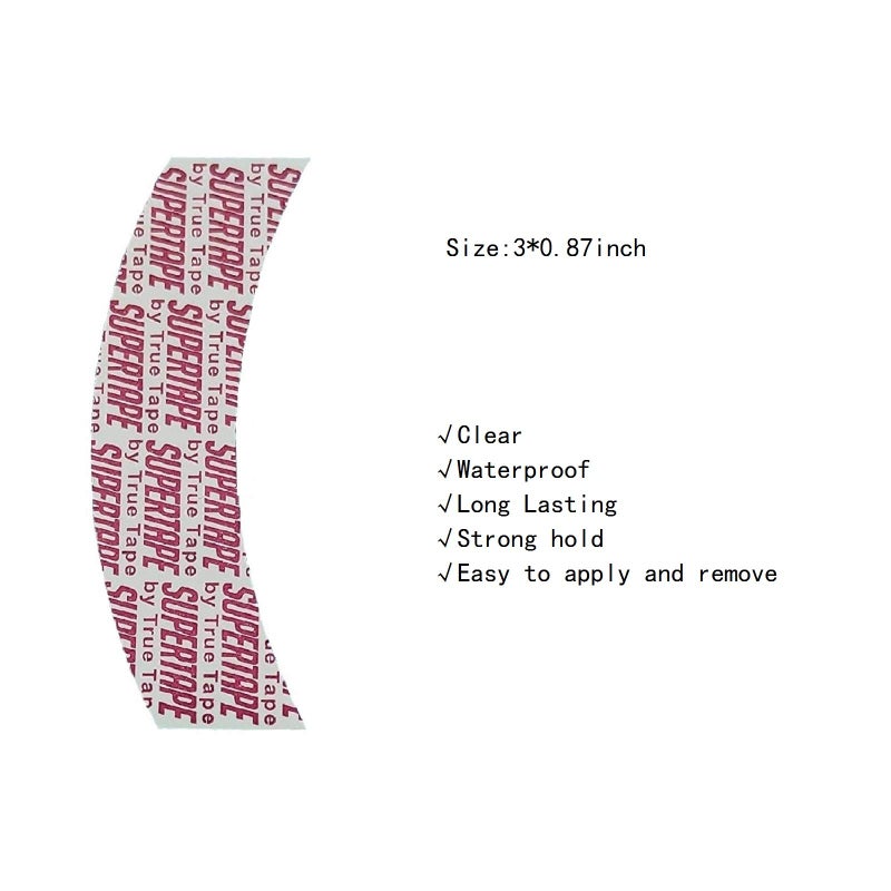 AYIBO Lace Front Wig Tape Double Sided Strong Hold Clear Lace Tape Waterproof - 36pcs - Image 4