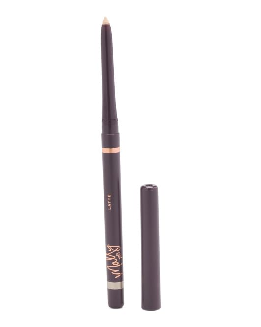 Mally Evercolor Waterproof Eyeliner  Latte  SmudgeProof Longwear Creamy Gel  Sharpenable 001 oz Pale Gold