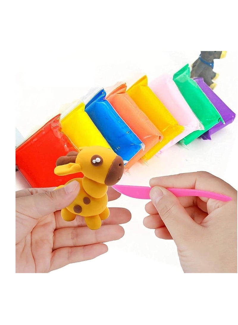 صلصمال فوم 24 لون للاطفال استخدامات متعددة - Image 3