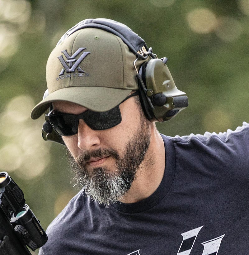 Vortex Optics Flexfit Hat - Olive Drab L/XL - Image 4