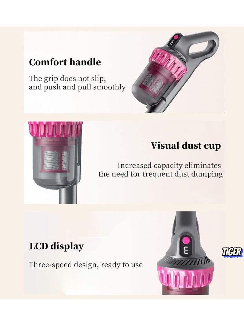 TIGER 4-in-1 Vacuum Cleaner with Dust, UV Wireless Mite Removal – Handheld Wet & Dry Vacuum for Allergies, Pet Hair, Eliminates Allergens and Mites - Image 2