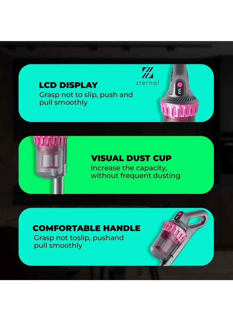 TIGER 4-in-1 Vacuum Cleaner with Dust, UV Wireless Mite Removal – Handheld Wet & Dry Vacuum for Allergies, Pet Hair, Eliminates Allergens and Mites - Image 3