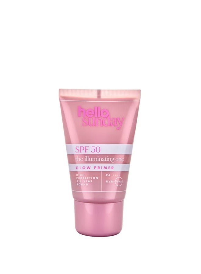 Hello Sunday The Illuminating One Glow Primer SPF50 50ml - Image 1