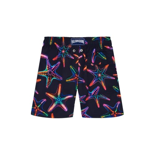 Vilebrequin, Boy's Swim Trunks Disco Stars, 8 Years, Navy - Image 2