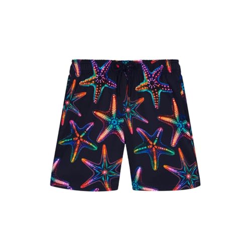 Vilebrequin, Boy's Swim Trunks Disco Stars, 8 Years, Navy - Image 3