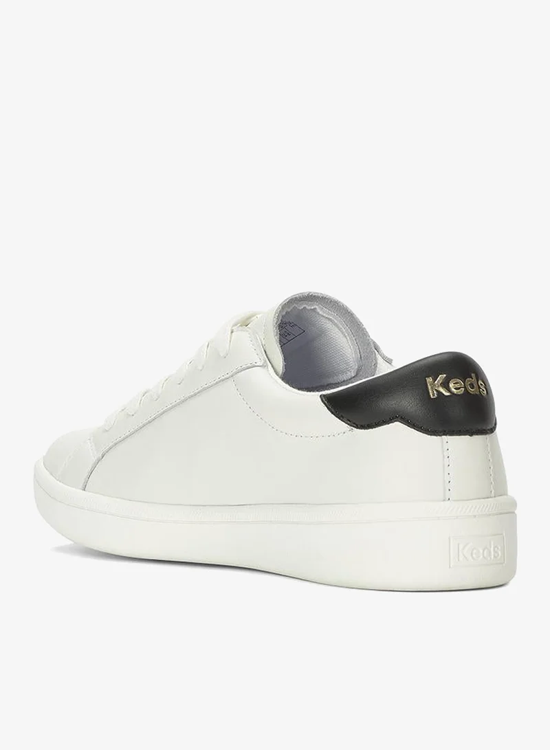 Keds  Keds Women's Ace II Leather Lace-Up Sneaker – Classic Low-Top Casual Shoe White for Women | Best Price UAE