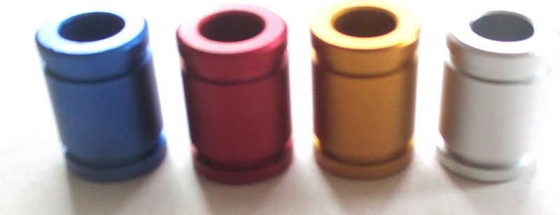 مجموعة من 4 مثبطات سجائر من الألمنيوم، مطفئ سجائر فوري