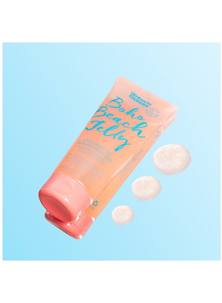 Umberto Giannini Vegan and Cruelty Free Coconut Oil Scrunching Boho Beach Jelly, 200ml - Image 5