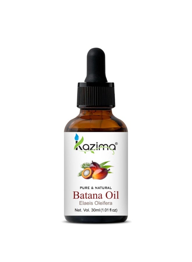 KAZIMA Batana Oil for Hair Growth | Pure Batana Oil Cold Pressed for Healthy Hair & Scalp | Promotes Stronger & Shiny Hair | 30 ml - Image 1