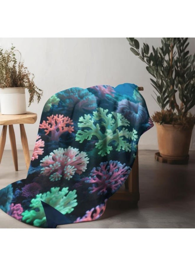 general Flannel thin blanket (warm and comfortable, suitable for sleep, gaming, dust removal and sandproof) 150cm*200cm - 731 - Image 5