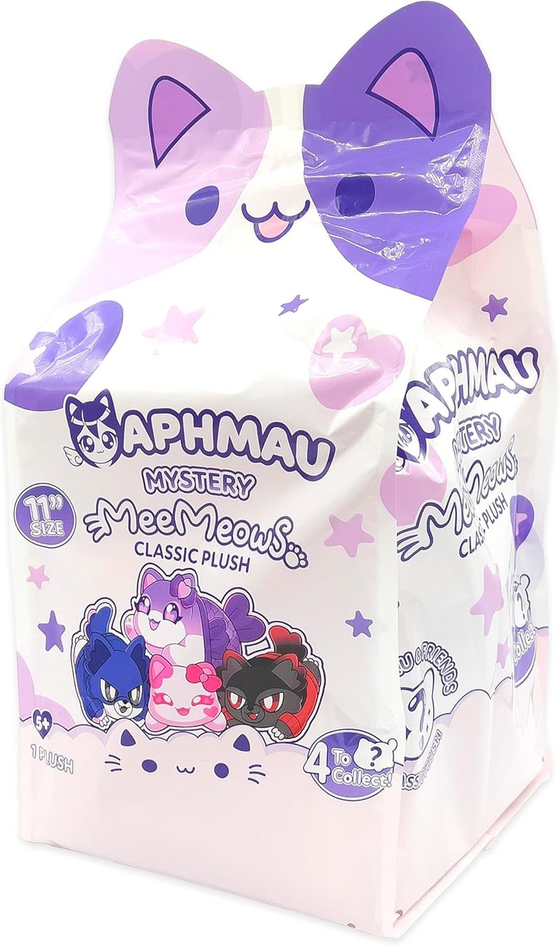 Aphmau MeeMeows 11” Classic Mystery Plush, Series 2 Friends; YouTube Gaming Channel, Plush Mystery Box, Blind Box, 1 of 4 Possible Friends MeeMeows, Official Merch - Image 3